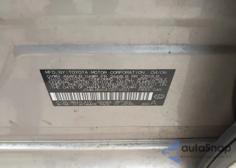 2007 Lexus Es 350 z USA, uszkodzony, nr VIN JTHBJ46G472015521